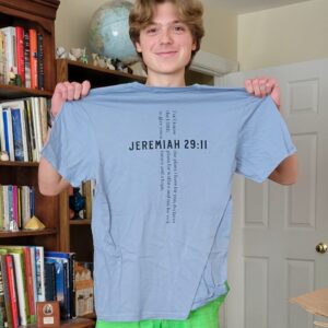 Jeremiah 29:11 Stone Blue